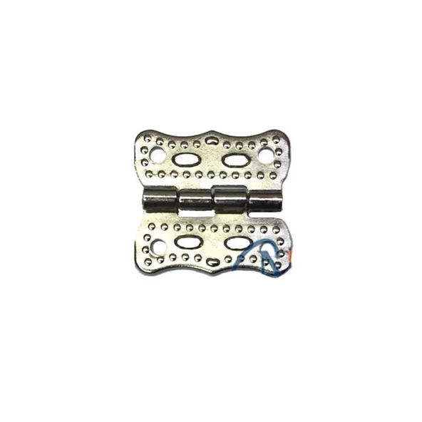 Papatya Menteşe - Küçük 20x20 Mm, Nikel, 100 Adet ürün görseli 1
