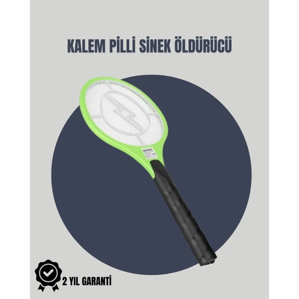 Taşınabilir Elektronik Sinek Swatter – Kimyasal İçermeyen, Ergonomik Tasarım ürün görseli 1