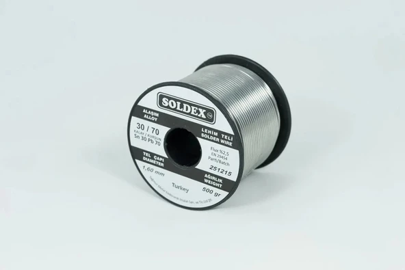 30-70 Lehim Teli 500 Gr 1,6 Mm ürün görseli 1