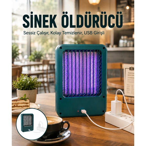 USB Girişli Uçan Böcek ve Sinek Yakalama Cihazı ürün görseli 1