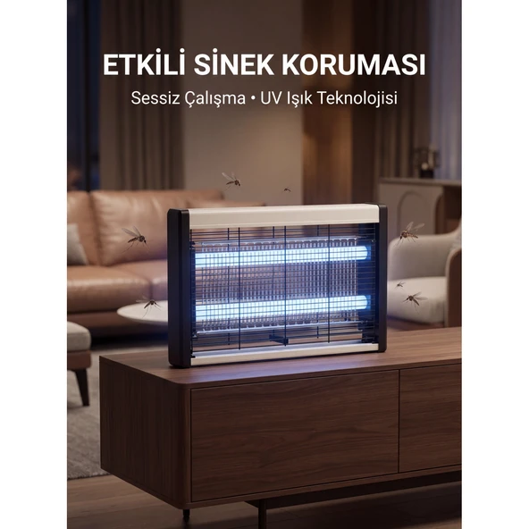 UV Işıklı Sinek Öldürücü Lamba Sessiz Çalışır ürün görseli 1