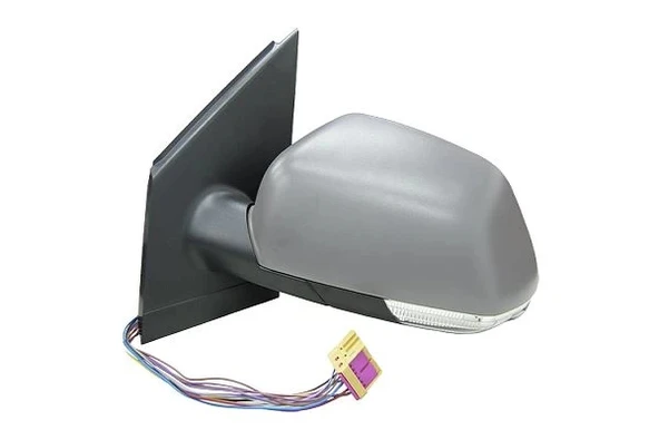 Volkswagen Polo 2005-2010 Elektrikli Ayna Astarlı Sinyalli Kör Noktalı Sol (Oem No: 6Q1857507P) ürün görseli 1