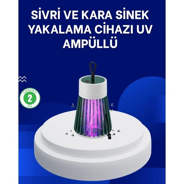 2’si 1 Arada LED Işıklı Elektrikli Böcek Öldürücü ürün görseli 1