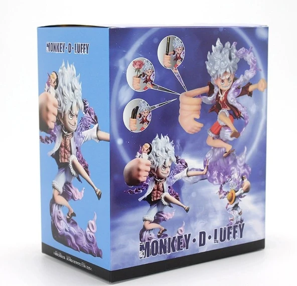 Anime One Piece Luffy Figürü 15 Cm Alk5264 - Resim 2