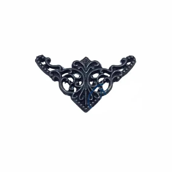 Dekoratif Köşe Süsü, Köşelik - Küçük, 19x34mm, Eskitme, 1 Adet ürün görseli 1