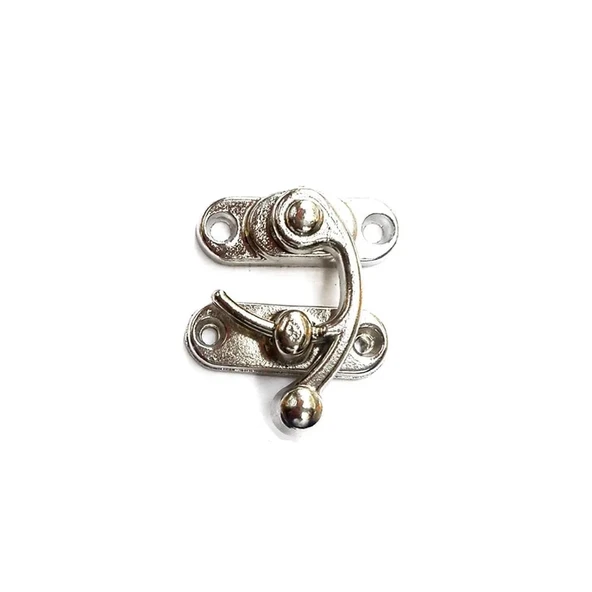 Yay Gözü, Tavla, Ahşap Kutu Klipsi - Minik 20x24 Mm, Nikel, 1 Adet ürün görseli 1
