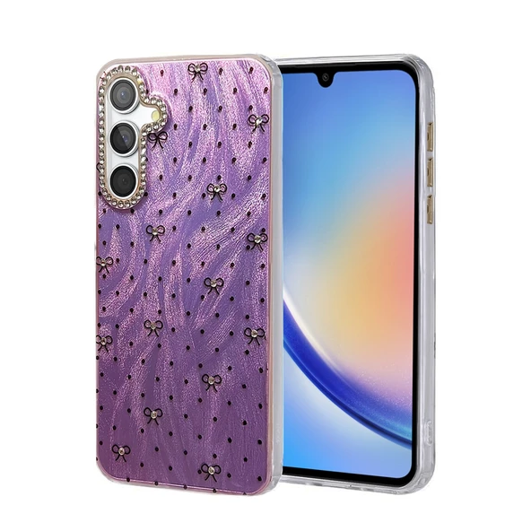 Samsung Galaxy A34 5g Kılıf Blade Aynalı Desenli Kapak - Desen 2 ürün görseli 1