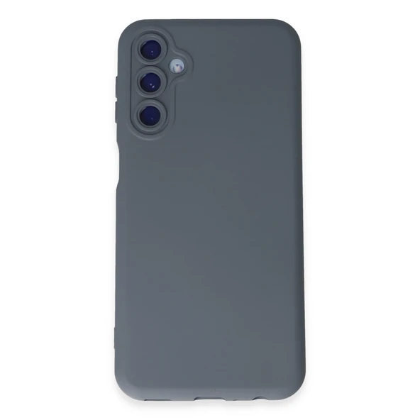 Samsung Galaxy M34 5g Kılıf Nano İçi Kadife Silikon - Gri ürün görseli 1