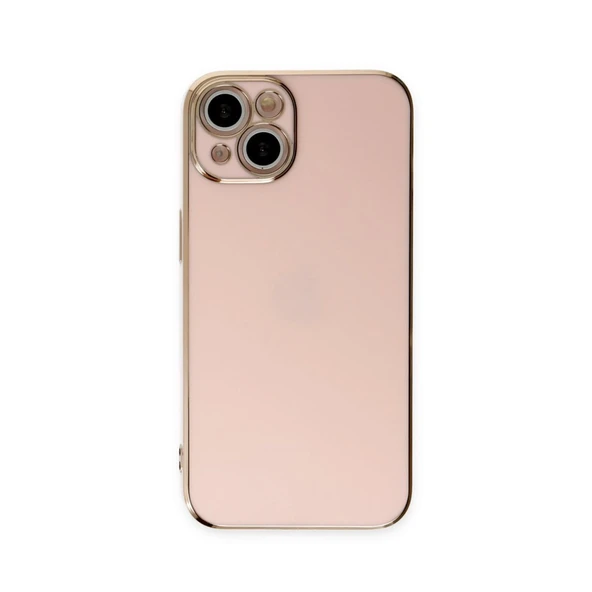 İphone 15 Kılıf Volet Silikon - Pembe ürün görseli 1
