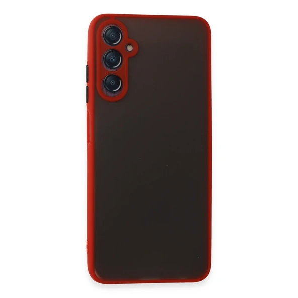 Samsung Galaxy A05s Kılıf Montreal Silikon Kapak - Kırmızı ürün görseli 1