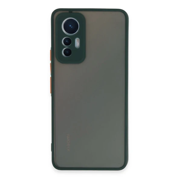 Mi 12 Lite Kılıf Montreal Silikon Kapak - Yeşil ürün görseli 1