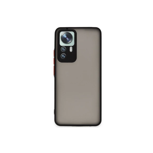 Mi 12t Pro Kılıf Montreal Silikon Kapak - Siyah ürün görseli 1