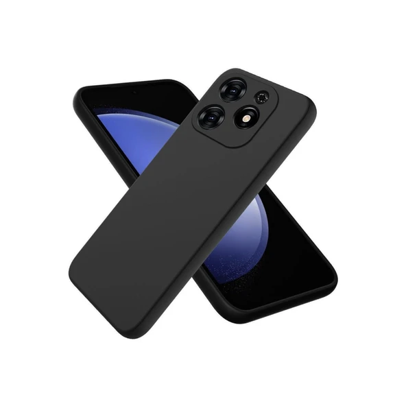 Tecno Spark Go 2024 Kılıf First Silikon - Siyah ürün görseli 1