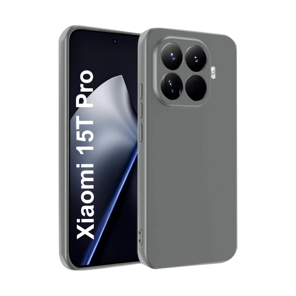 Mi 15t Pro First Silikon - Gri ürün görseli 1