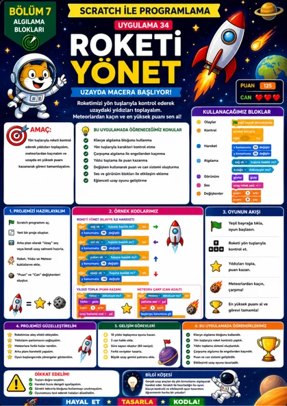 UYGULAMALI SCRATCH EĞİTİM SETİ - Resim 6