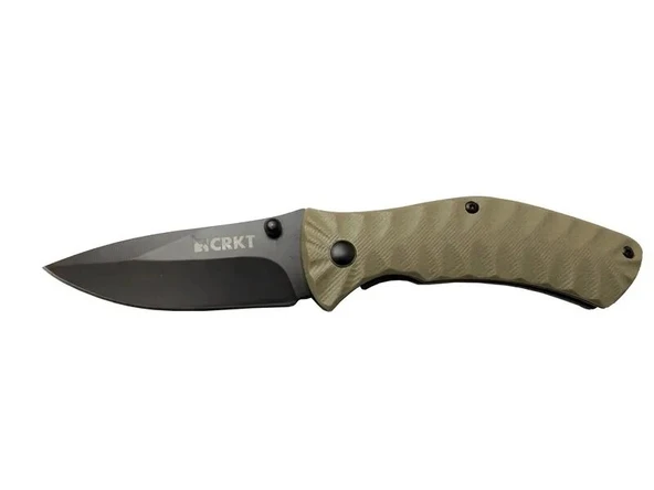 Crkt İncendor 2078 Gri Kamp Çakı 17,5cm - Manuel, Plastik Sap, Kemerlikli ürün görseli 1