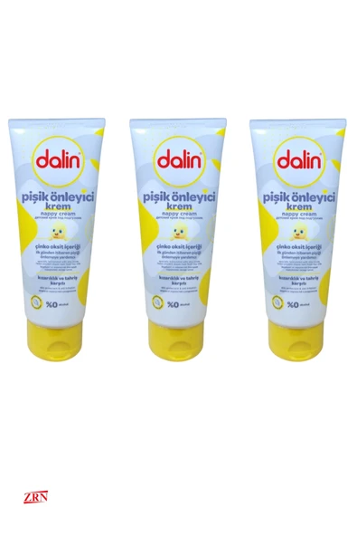 Dalin Pişik Kremi 100ml 3 Adet ürün görseli 1