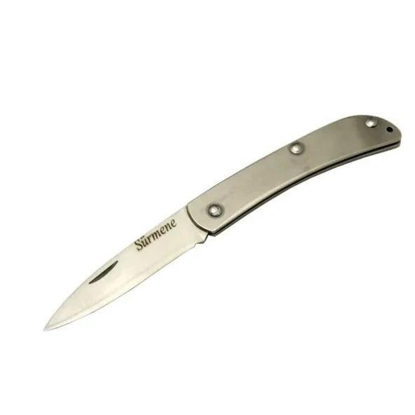 Metal Yerli Akarsu 15,5 Cm Kamp / Outdoor Çakı  - Yarı Otomatik ürün görseli 1