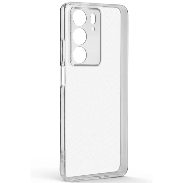 Realme C75 Kılıf Lüx Şeffaf Silikon - Resim 3