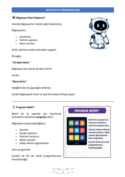 UYGULAMALI SCRATCH EĞİTİM SETİ - Resim 8