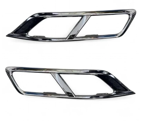 Vw Passat B8.5 Arka Tampon Krom Seti 2019-2024 3G0853209-210 ürün görseli 1