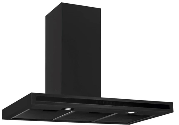 SİLVERLİNE 3173.9.110.03 QUADRO 90CM SİYAH DAVLUMBAZ ürün görseli 1