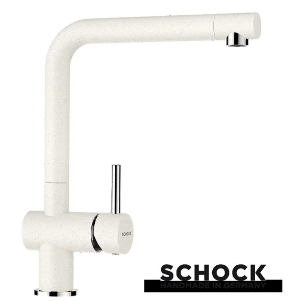 SCHOCK 540000 GDW EPOS ALPİNA SPİRALSİZ BEYAZ MUTFAK BATARYASI ürün görseli 1