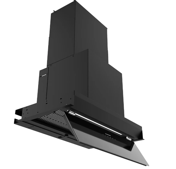 SİLVERLİNE 3129.6.110.01 İNSİDE 60CM SİYAH DAVLUMBAZ ürün görseli 1