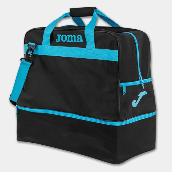 Joma 400007.116 Training III Unisex Spor Çantası - Siyah/Mavi ürün görseli 1