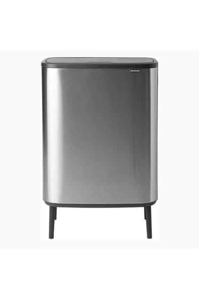 Brabantia Çöp Kutusu 30 + 30 Lt Bo Touch Dokunmatik Kapak Mat Çelik ürün görseli 1