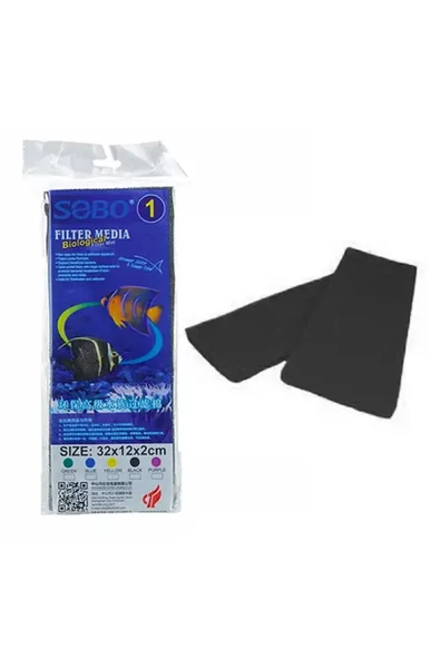 Filtre Süngeri 32x12x2 Siyah ürün görseli 1