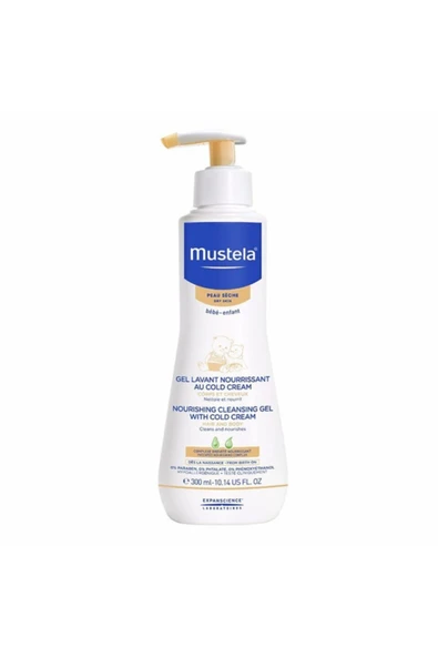 Mustela Cold Cream İçeren Besleyici Şampuan 300 ml ürün görseli 1