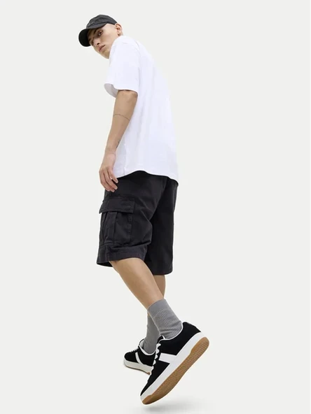 Jack&Jones 12269374 Erkek Sort - Siyah - Resim 2