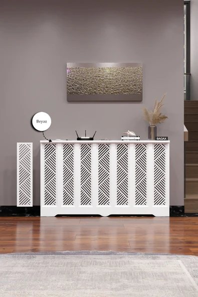 Dekoratif Petek Kaplama Modern Kalorifer Peteği Gizleme Ünitesi 11 Desen 9 Renk İç Ölçü 136 cm Dış Ölçü 140 cm ürün görseli 1