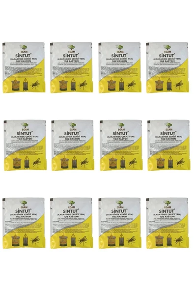 12 Adet Karasinek Tuzağı Için Sintut Karasinek Çekici Yem 300 Gr. ürün görseli 1