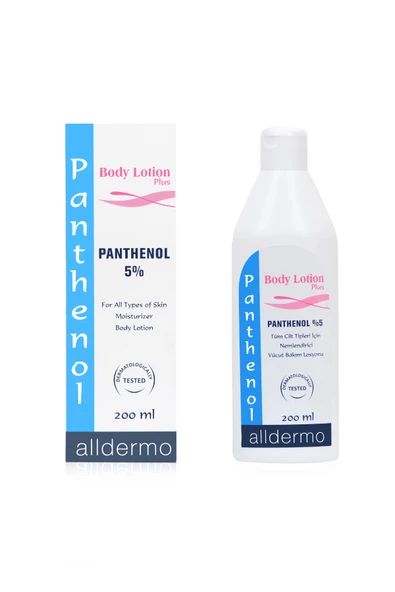 Alldermo Panthenol Body Losyon 200 ml - Resim 2