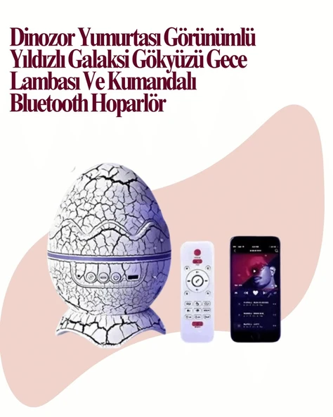 Uzaktan Kumandalı, USB Girişli, Döner Projektör Lamba ürün görseli 1