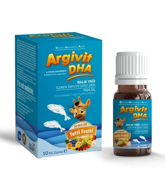Argivit DHA Damla 10 ml ürün görseli 1