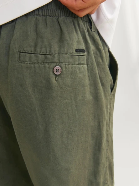 Jack&Jones 12253134 Erkek Sort - Haki - Resim 6