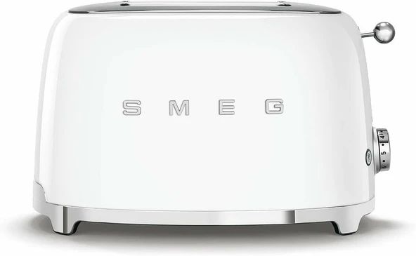 Smeg Retro TSF01WHEU Ekmek Kızartma Makinesi Beyaz ürün görseli 1