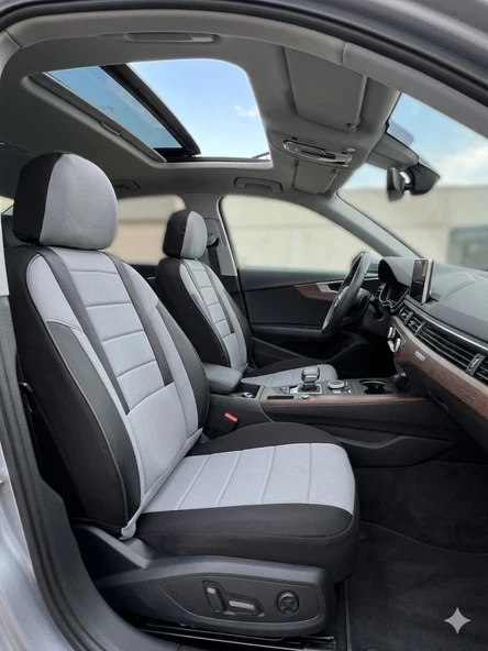Veloce Gri Serisi Mazda 626 İle Uyumlu Koltuk Kılıfı Tam Set ürün görseli 1