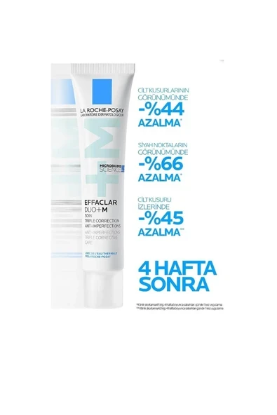 La Roche Posay Effaclar Duo + M Cilt Kusurları Karşıtı Bakım Kremi 40 Ml ürün görseli 1