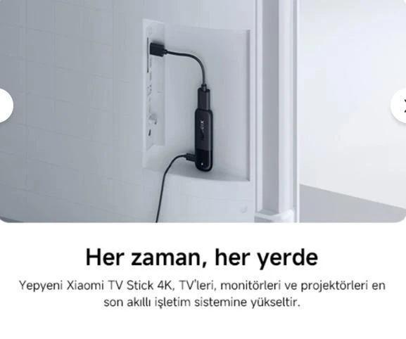 XİAOMİ Mİ TV STİCK 4K (2.GEN) - Resim 2