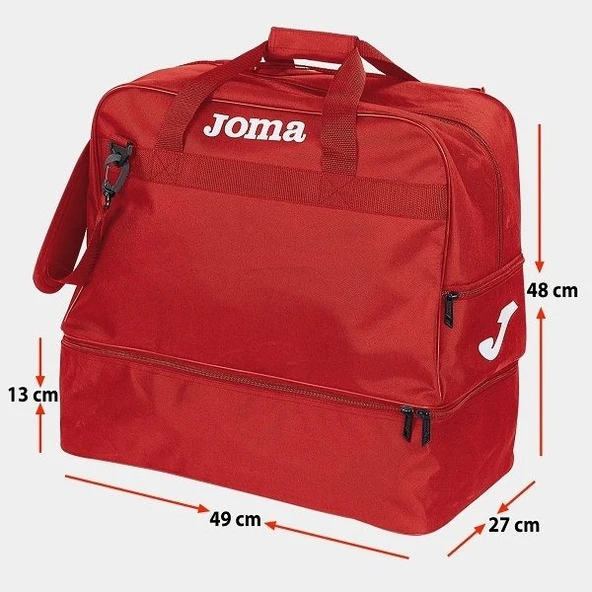 Joma 400007.600 Training III Spor Çantası - Kırmızı ürün görseli 1