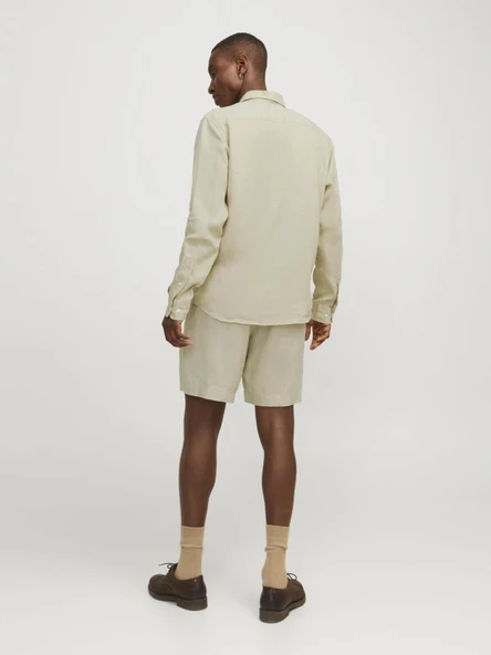 Jack&Jones 12253134 Erkek Sort - Bej - Resim 3
