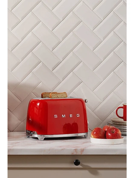 Smeg Retro TSF01RDEU Kırmızı Ekmek Kızartma Makinesi ürün görseli 1