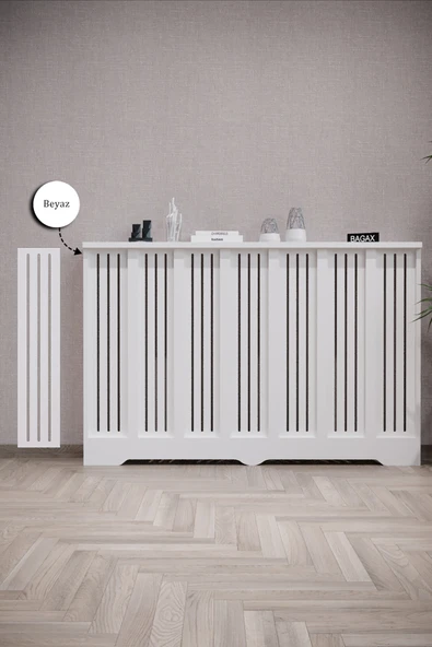 Dekoratif Petek Kaplama Modern Kalorifer Peteği Gizleme Ünitesi 11 Desen 9 Renk İç Ölçü 136 cm Dış Ölçü 140 cm ürün görseli 1