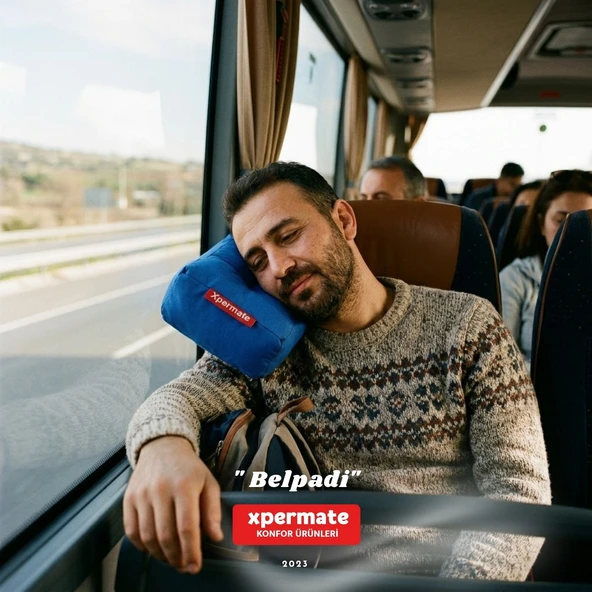 Belpadi bel yastýðý Mavi - Resim 5
