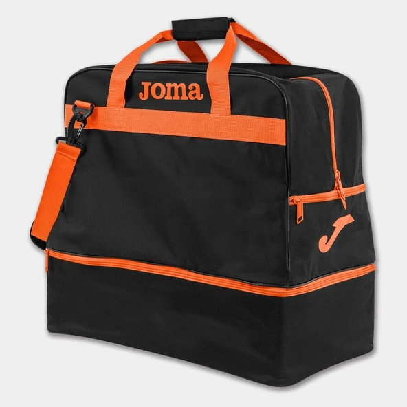 Joma 400007.120 Training III Unisex Spor Çantası - Siyah/Turuncu ürün görseli 1