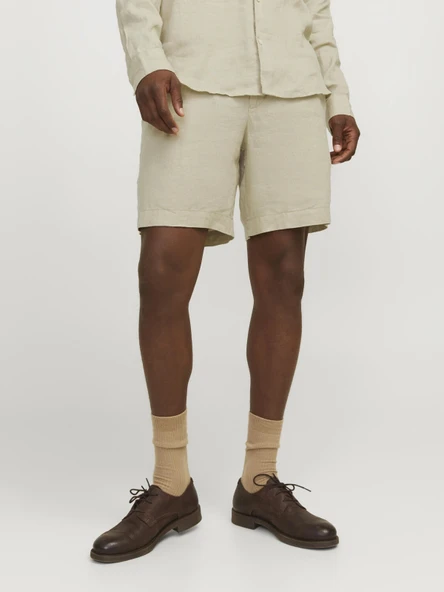 Jack&Jones 12253134 Erkek Sort - Bej - Resim 4